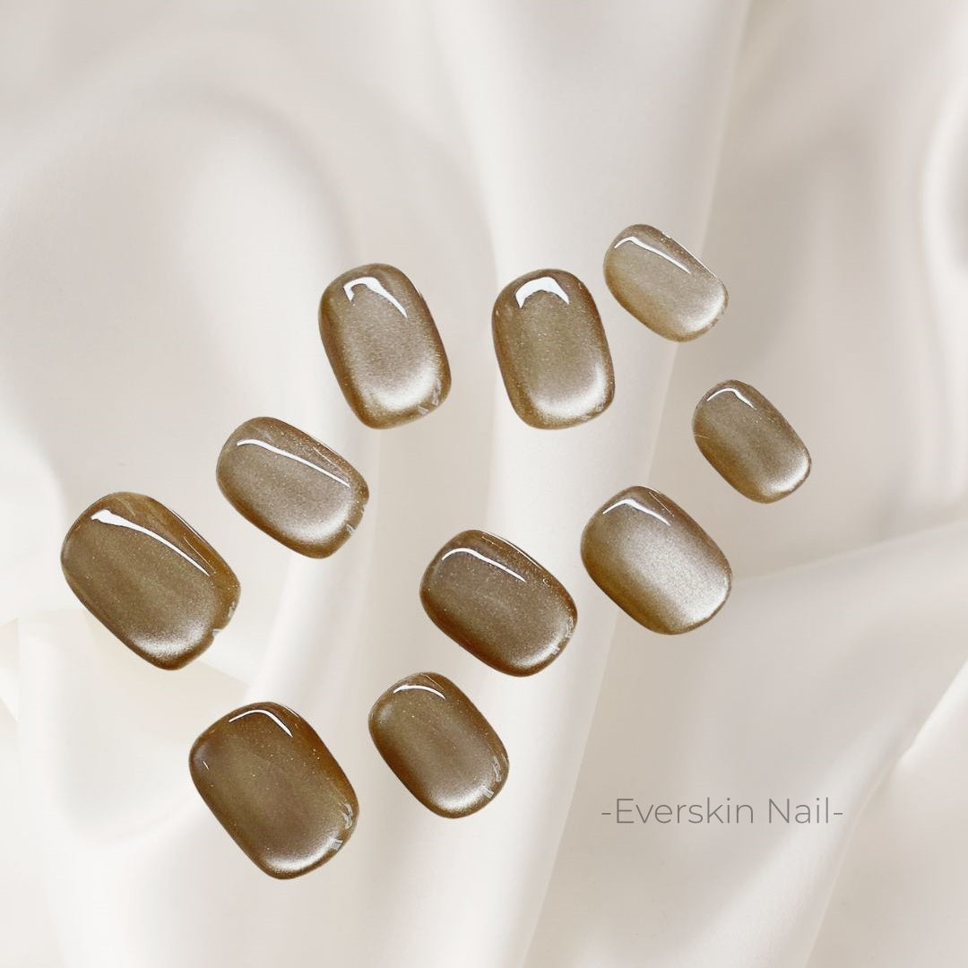 -純色貓眼-【暮色琥珀】ESA002