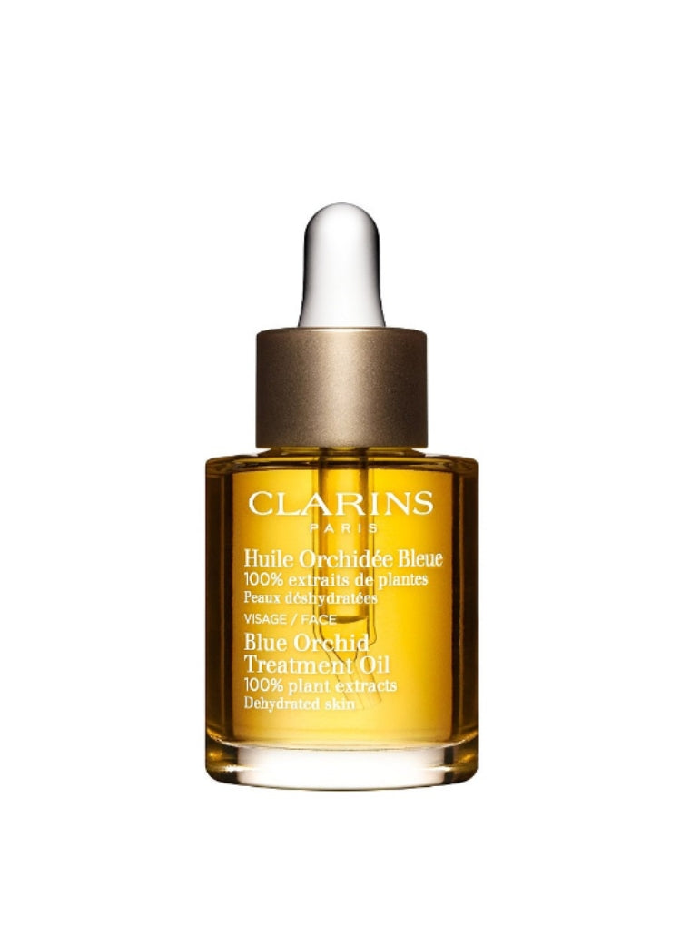 CLARINS Blue Orchid Hydrating Face Treatment Oil for Dry Skin 30ml 植物金萃香薰護理系列 蘭花護理油