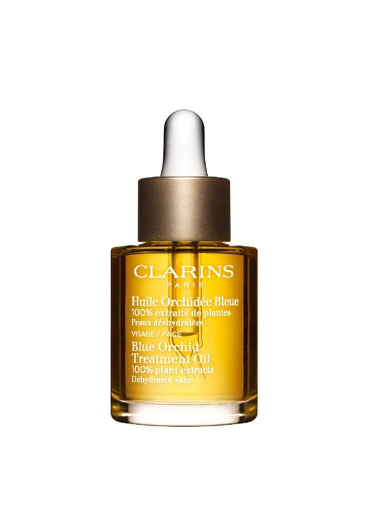 CLARINS Blue Orchid Hydrating Face Treatment Oil for Dry Skin 30ml 植物金萃香薰護理系列 蘭花護理油